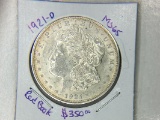 1921 D Morgan Dollar