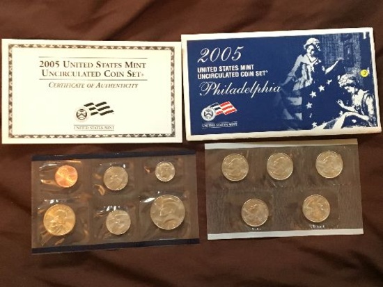 2006 P 11 Piece Mint Set With Both Nickel Designs And 5 Statehood Quarters