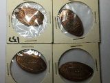 ELONGATED PENNY LOT INCLUDES NEW MEXICO, IDAHO, MONTANA, AND WYOMING