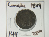 BANK OF MONTREAL CANADIAN BANK TOKEN DATED 1844