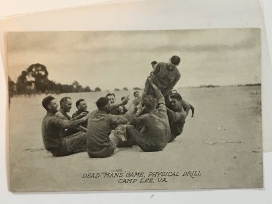 Dead Mans Game Physical Drill Campella Va. 1915 World War I