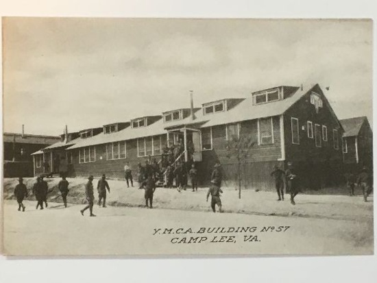 Y.M.C.A. Building, Building #57 Camplee Va. World War I Era