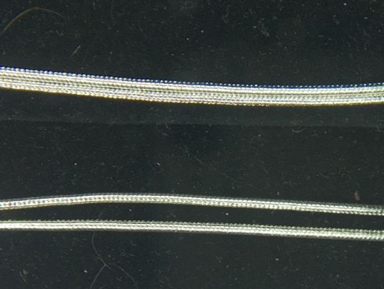.925 Sterling Silver Unisex 18" Snake Chain