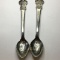 (2) Rolex spoons