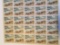 2 cent uncut national parks sheet stamps
