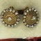 Ladies 1940 earrings - aurora borealis