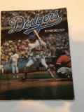 1977 Los Angeles Dodgers scorecard booklet