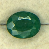 6.02 carat oval cut emerald