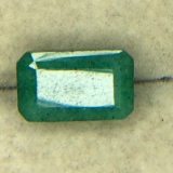 5.65 carat emerald cut emerald