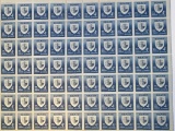 4 cent uncut sheet stamps Seato (UNITY, PEACE, & PROGRESS)