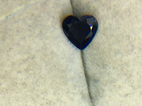 1.11 Carat Heart Shape Black Marcasite