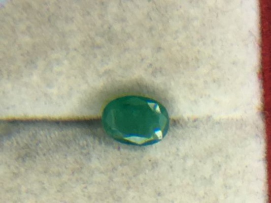 .83 Carat Oval Cut Emerald