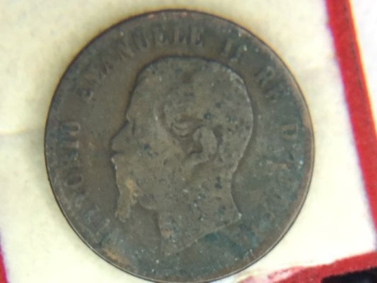1863 Italy 10 Centemisi