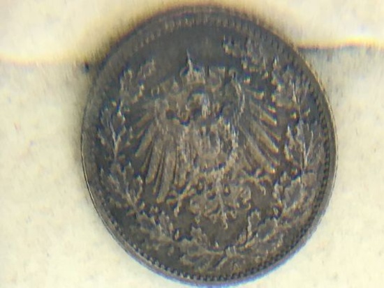 1919a German 1/2 Mark