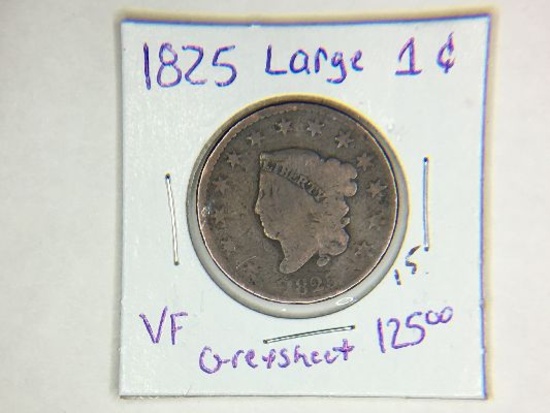 1825 Large Cent