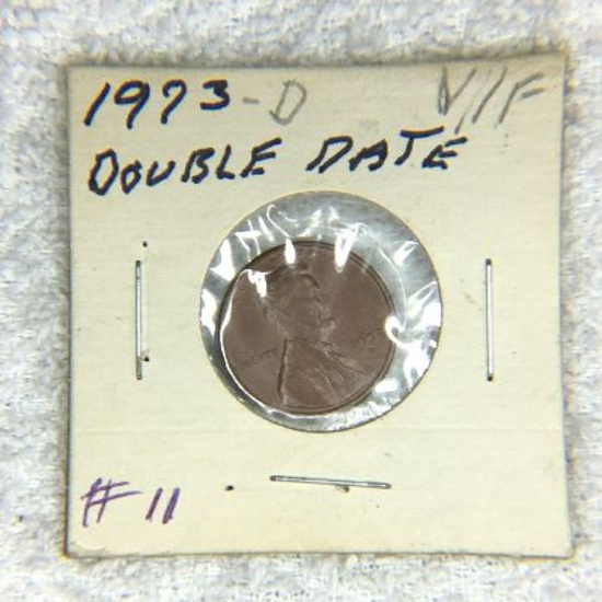 1973 D Double Date Lincoln Cent