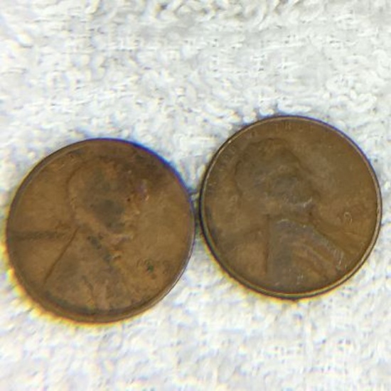 (2) Lincoln Cent 1919 D, 1931