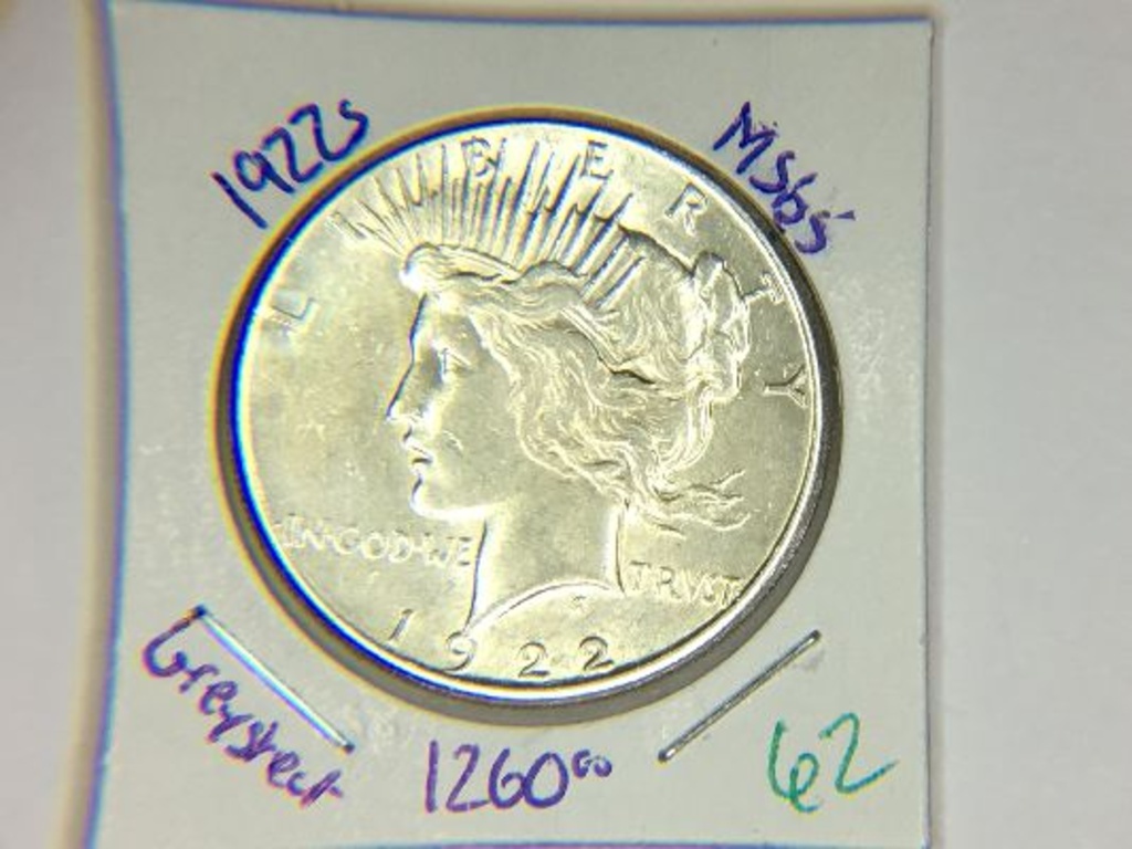 ZERO START BID HIGH GRADE SILVER DOLLARS & MORE