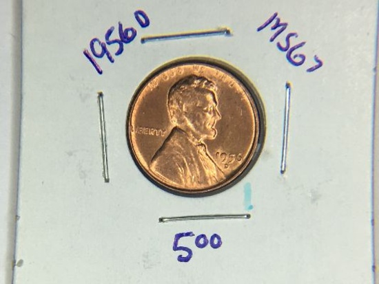 1956 D Lincoln Cent