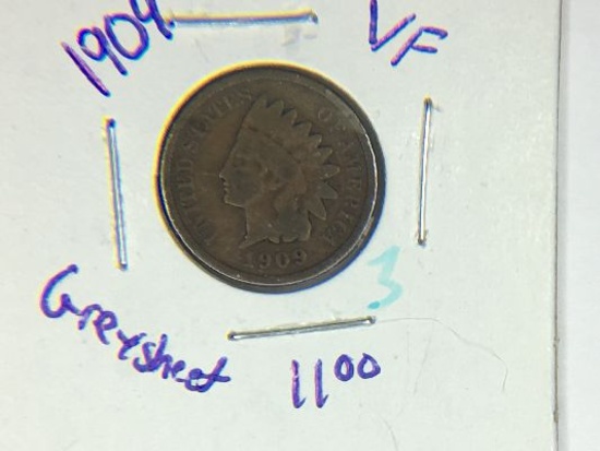 1909 Indian Head Cent