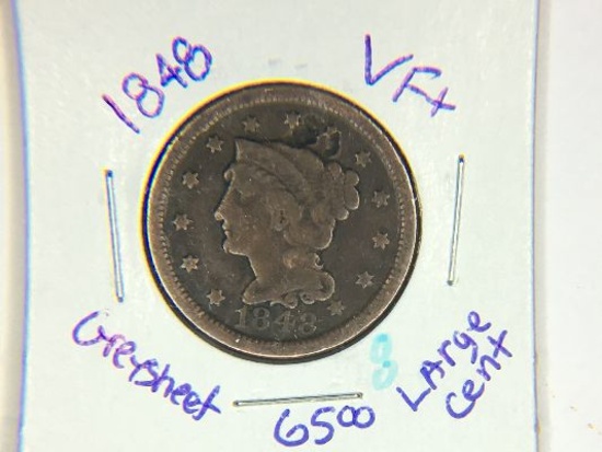 1848 Large Cent