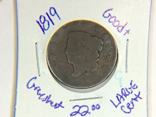 1819 Large Cent