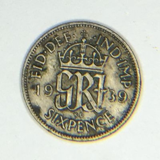 1939 6 Pence Great Britain