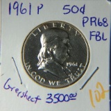 1961 P Franklin Half Dollar