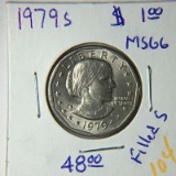 1979 S Susan B. Anthony Dollar