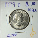 1979 D Susan B. Anthony Dollar