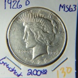 1926 D Peace Dollar