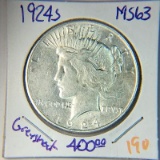 1924 S Peace Dollar