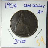 1904 English Cent