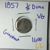 1857 1/2 Dime