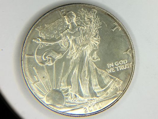 2000 Silver Eagle Encapsulated