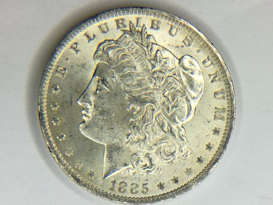 1885 O Morgan Dollar