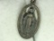.925 Sterling Silver Unisex Blessed Mother Religious Metal