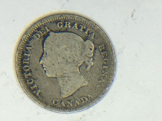 1885 Canada 5 Cent