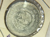 1960 Mexico 1 Peso