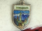 .925 Sterling Silver Ladies Enameled Innsbruck Charm