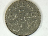 1922 Canada 5 Cent