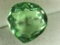 10.73 Carat Pear Shape Green Amethyst