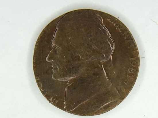 1981 Jefferson Nickel