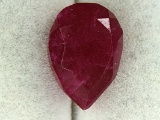8.69 Carat Pear Shape Ruby