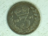 1897 Great Britian 3 Pence