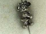 .925 Ladies Minnie Mouse Solid Charm