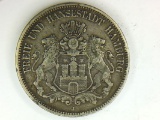 1876j Hamburg 5 Mark