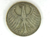 1951 German 5 Mark