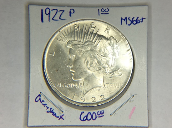 1922 Peace Dollar