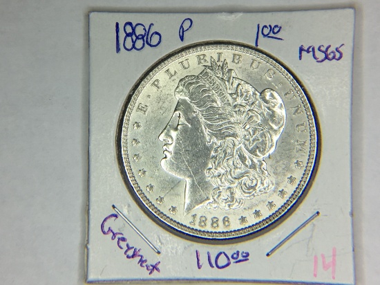 1886 Morgan Dollar